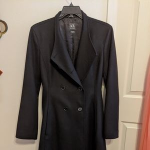 AX black trench coat